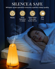 Onaboviva diffuser emits evenly dispersed mist for a balanced aroma.