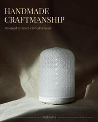 Onaboviva diffuser emits a gentle mist to support focus and calm moments