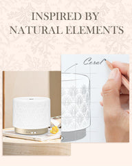 Onaboviva night-light diffuser provides a soft glow with fragrance.