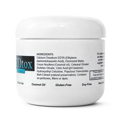 Ona's Natural EZDtox Cream pump bottle enables precise daily dosing.