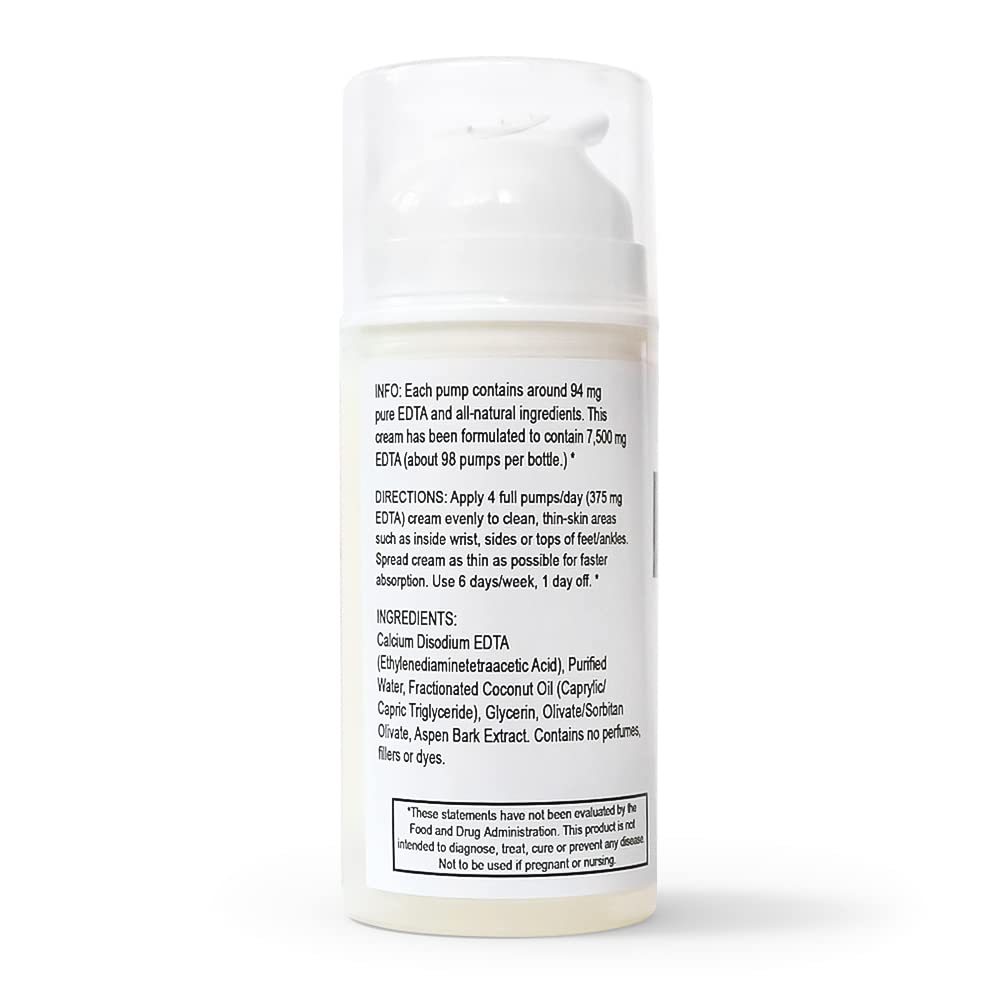 EZDtox Cream application on skin ready for even, mess-free dosing