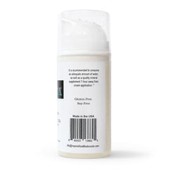 EZDtox Cream jar highlighting month-long supply for consistent topical use