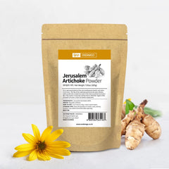 Baking setup using ONDAMGO jerusalem artichoke powder for fiber-friendly recipes.