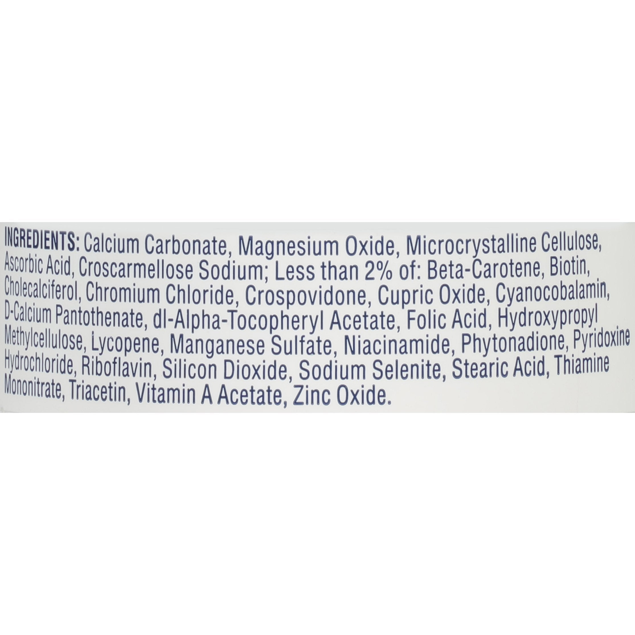 One A Day Men's Health Formula daily dose schedule icon on bottle