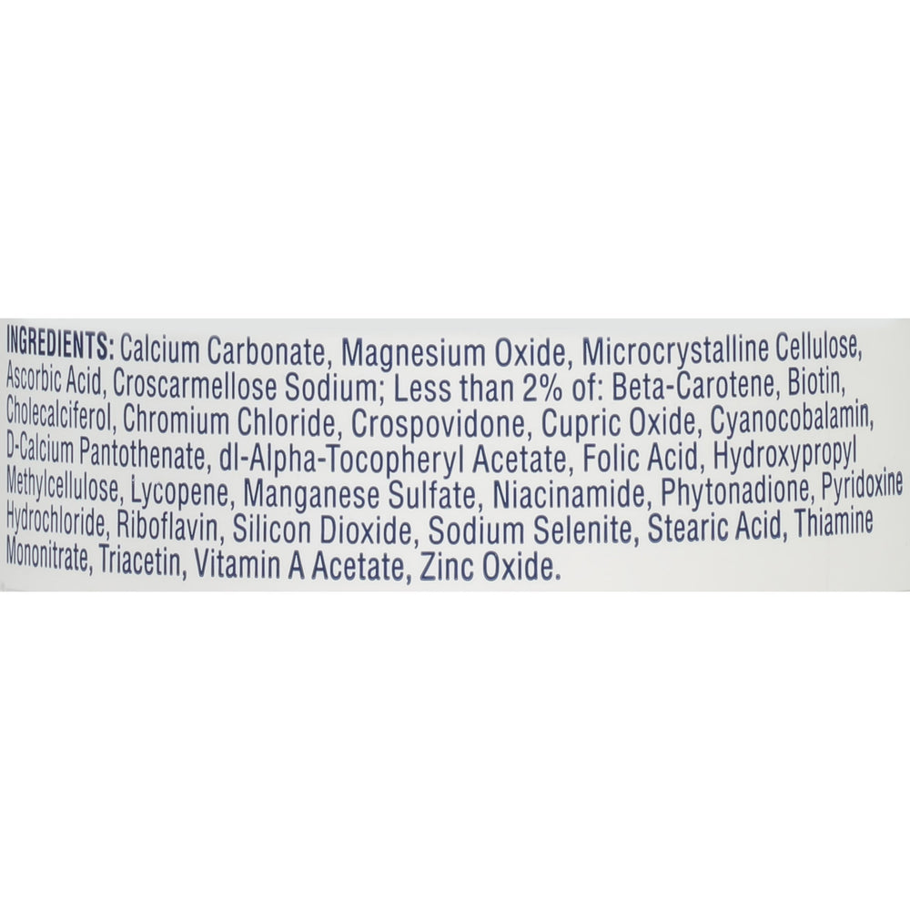 One A Day Men's Health Formula daily dose schedule icon on bottle