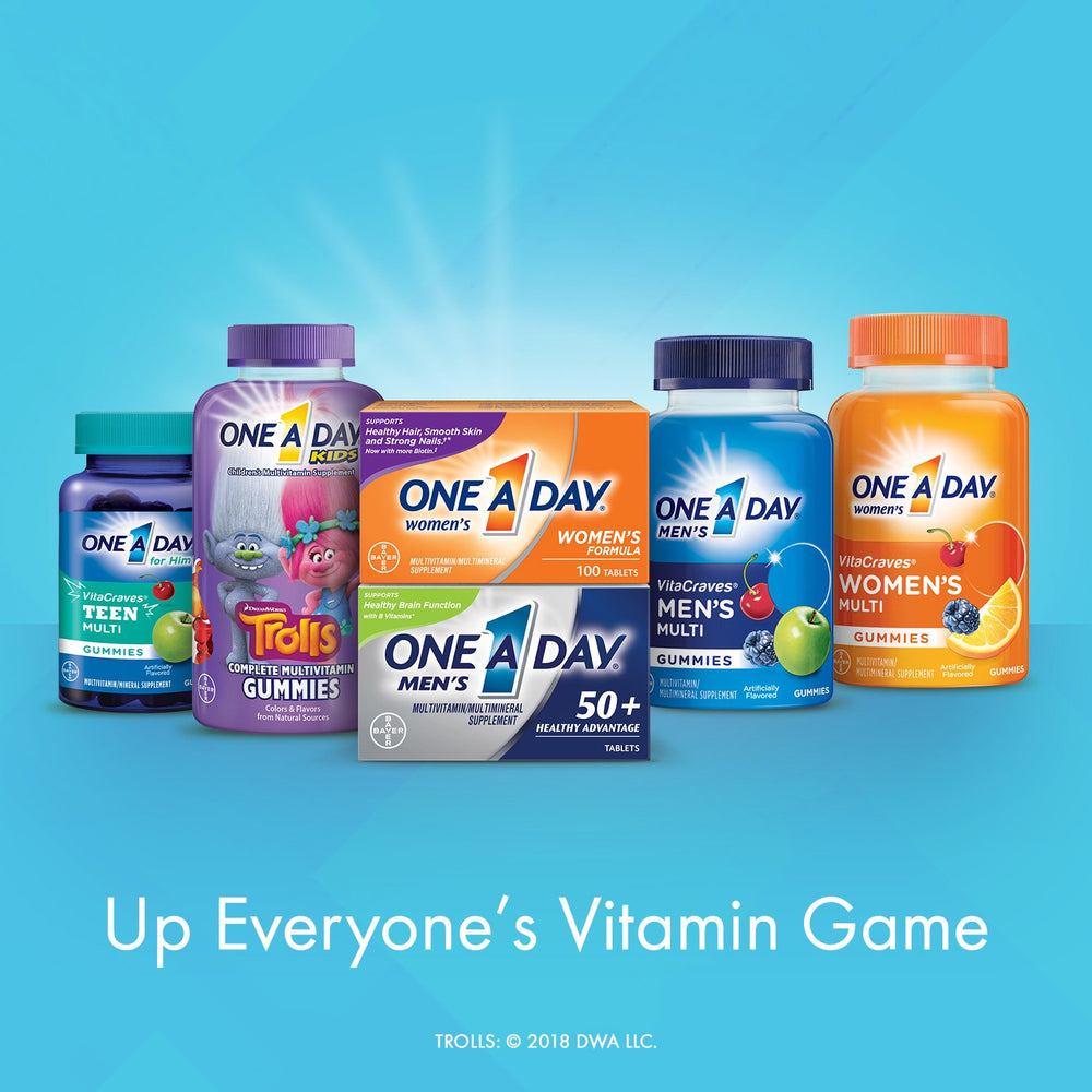 One A Day Men's Health Formula dairy-free seal on packaging