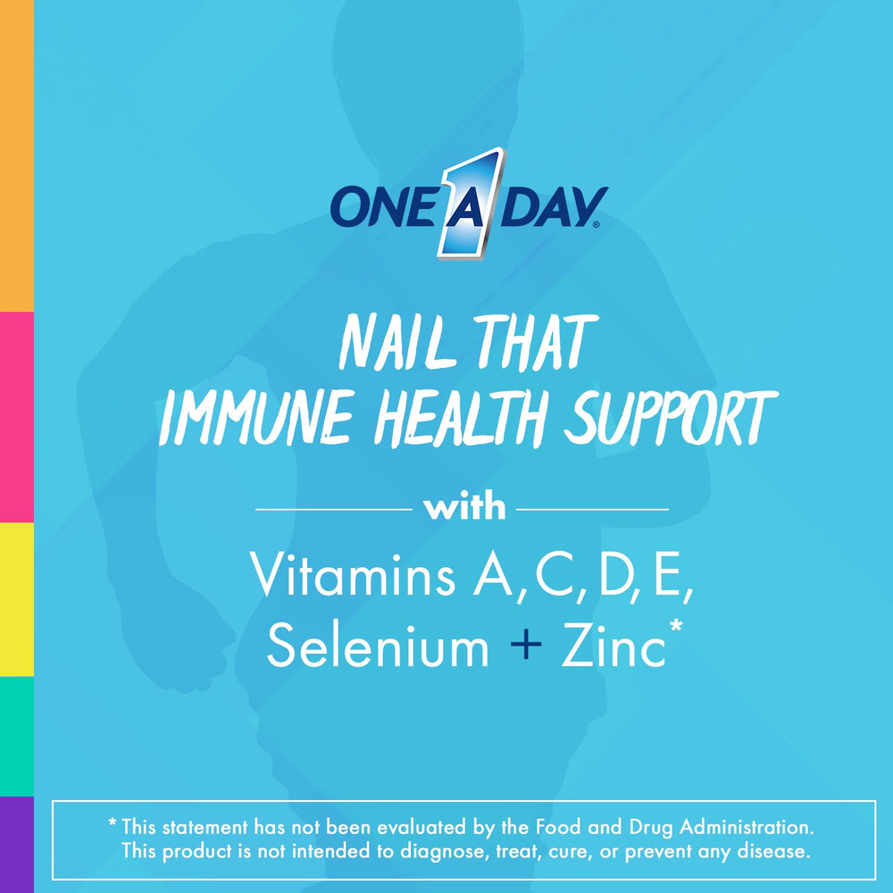 One A Day Men's Health Formula gluten-free seal on packaging