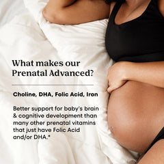 Front packaging view of One A Day Prenatal Advanced