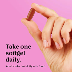 One A Day prenatal vitamins 19 nutrients illustration.
