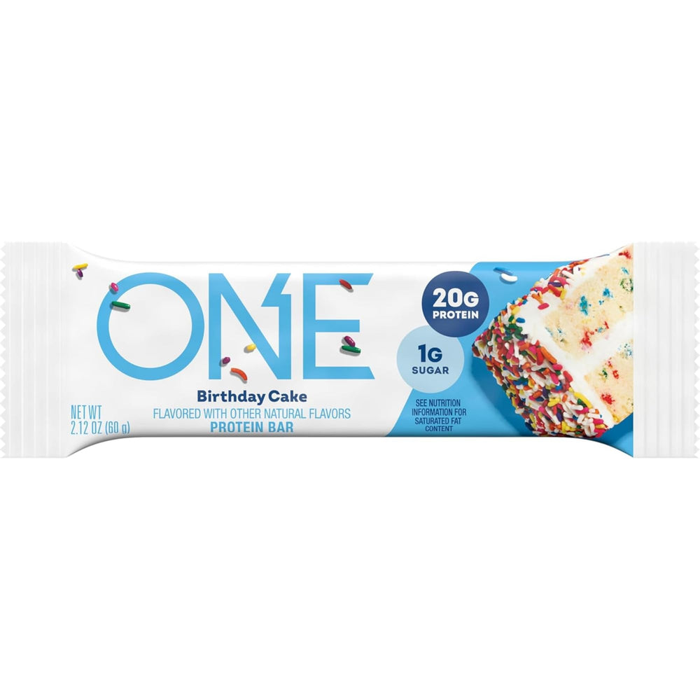 ONE Birthday Cake Bar during a hike for sustained energy.