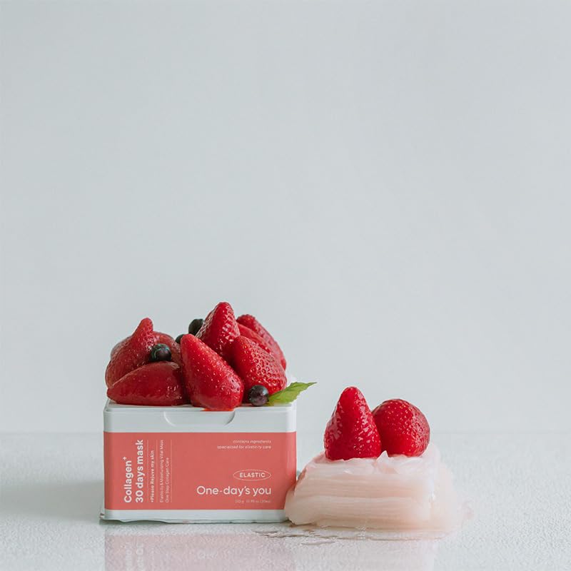 Mask on skin demonstrates comfortable fit and quick refreshing touch.