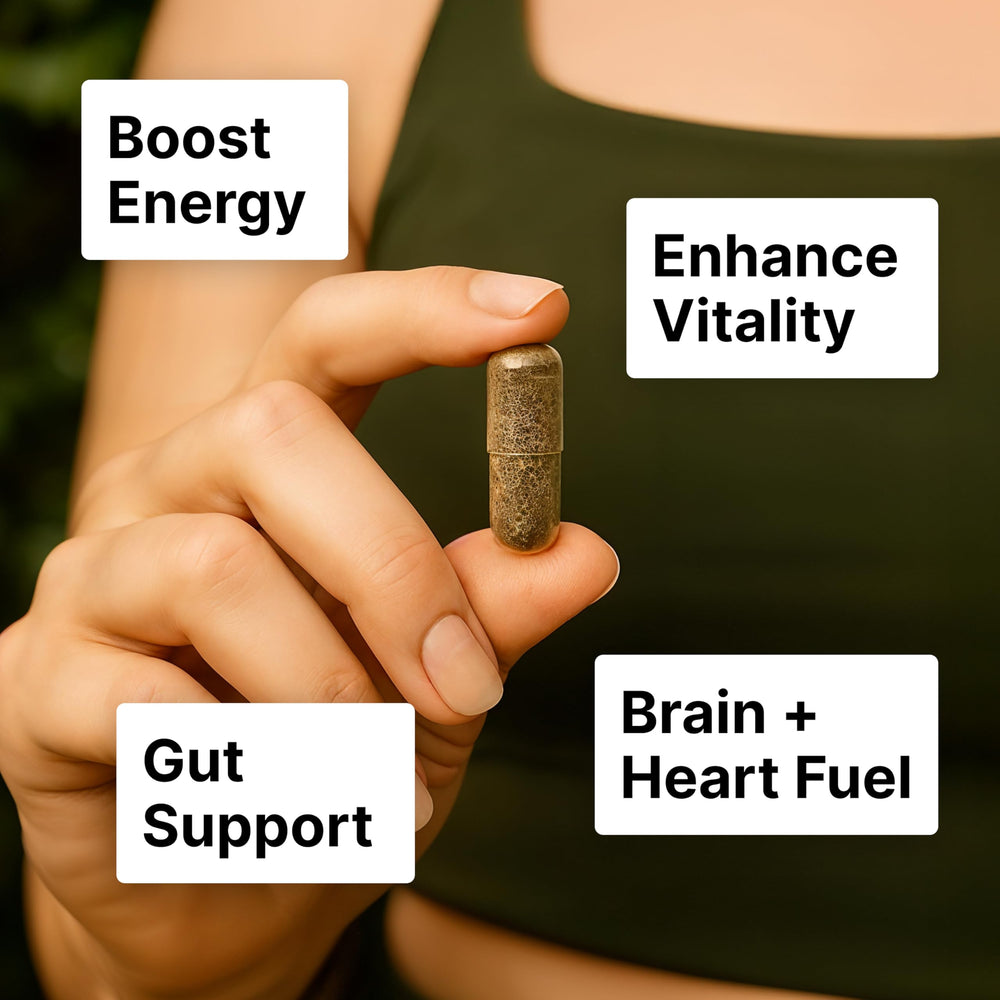One Earth Health NZ capsules closeup for easy supplementation.