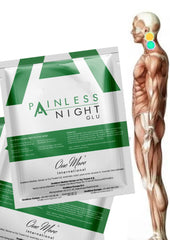 One More International Painless Night Glue patches applied on skin for targeted comfort