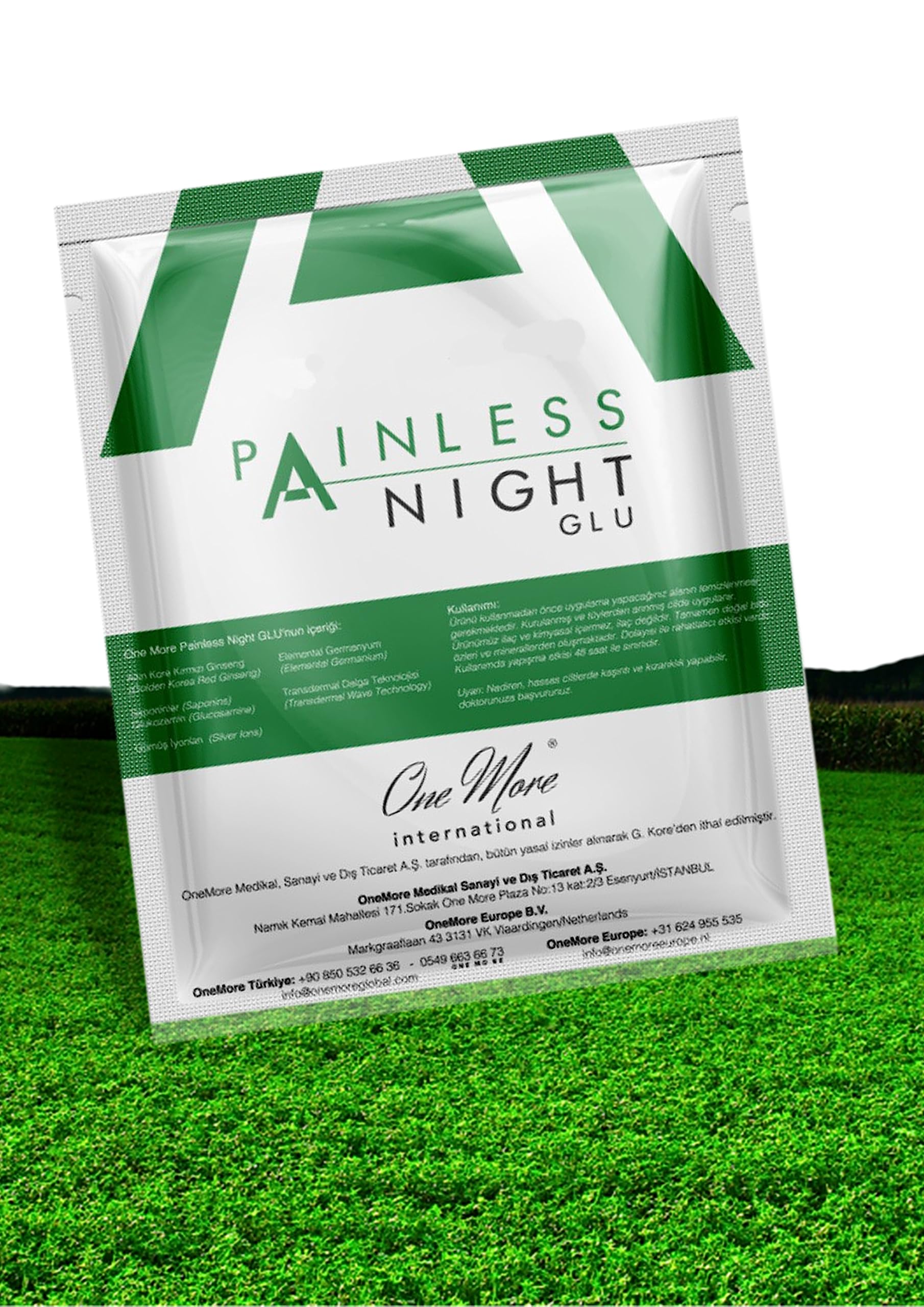 One More International Painless Night Glue demonstrates transdermal technology in action