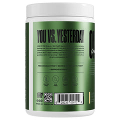 ONE OF ONE Greens & Gut Health scoop for quick serving.