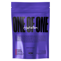 ONE OF ONE Hydration cherry limeade powder canister for quick, refreshing hydration