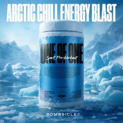 ONE OF ONE bombsicle powder dispersion captures fast-dissolving texture in water.
