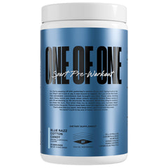 ONE OF ONE Sport Pre-Workout bottle pour shows clean energy for training.
