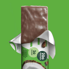 ONE Chocolate Almond Bliss pack back, nutrition details for smart snacking