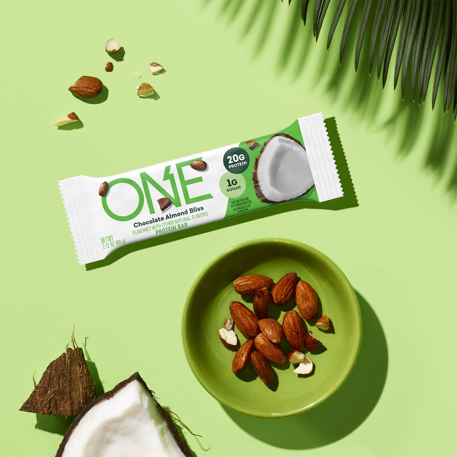 ONE Chocolate Almond Bliss pack front, ideal pantry staple
