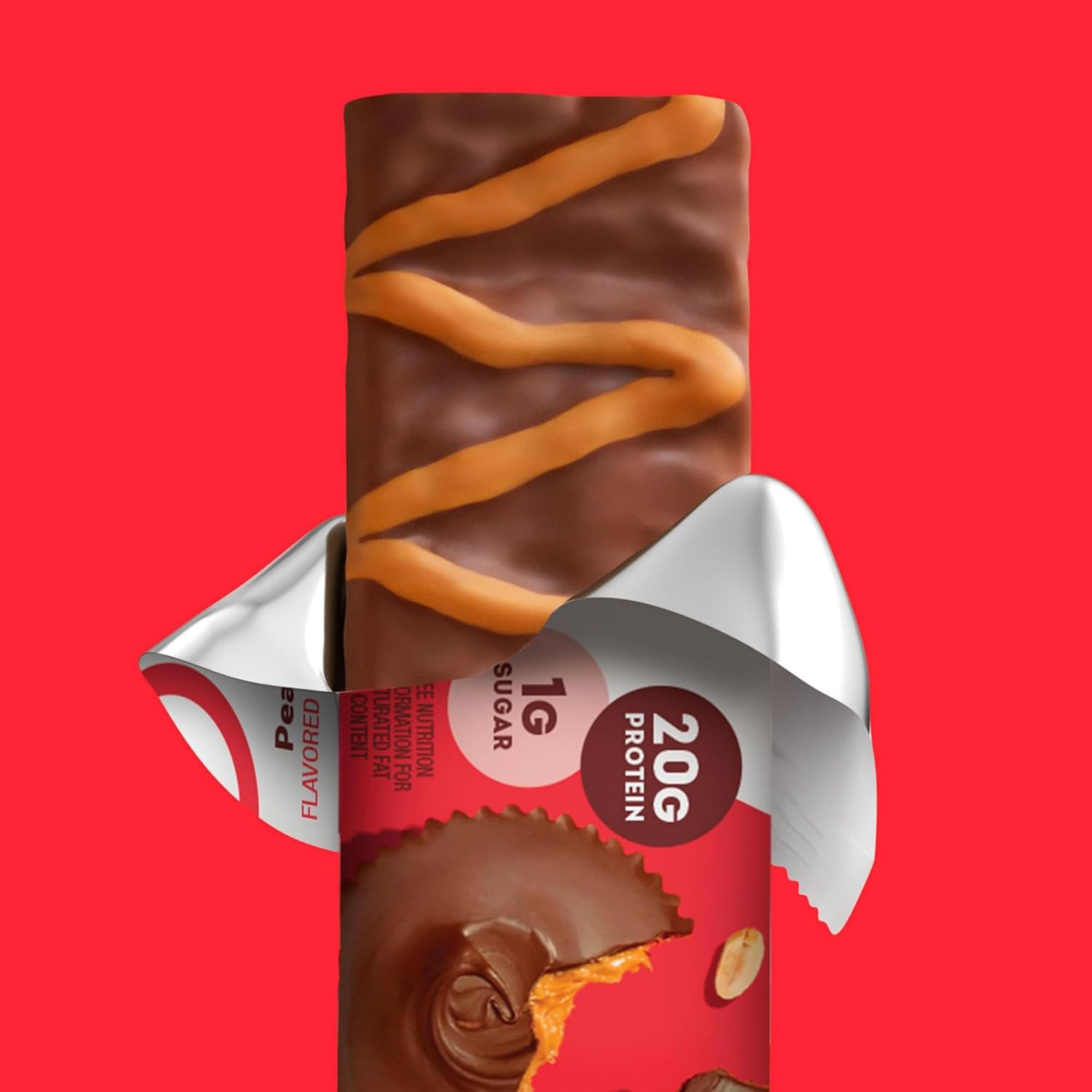 ONE Protein Bars Peanut Butter Cup bars on-the-go, perfect for hiking or gym days