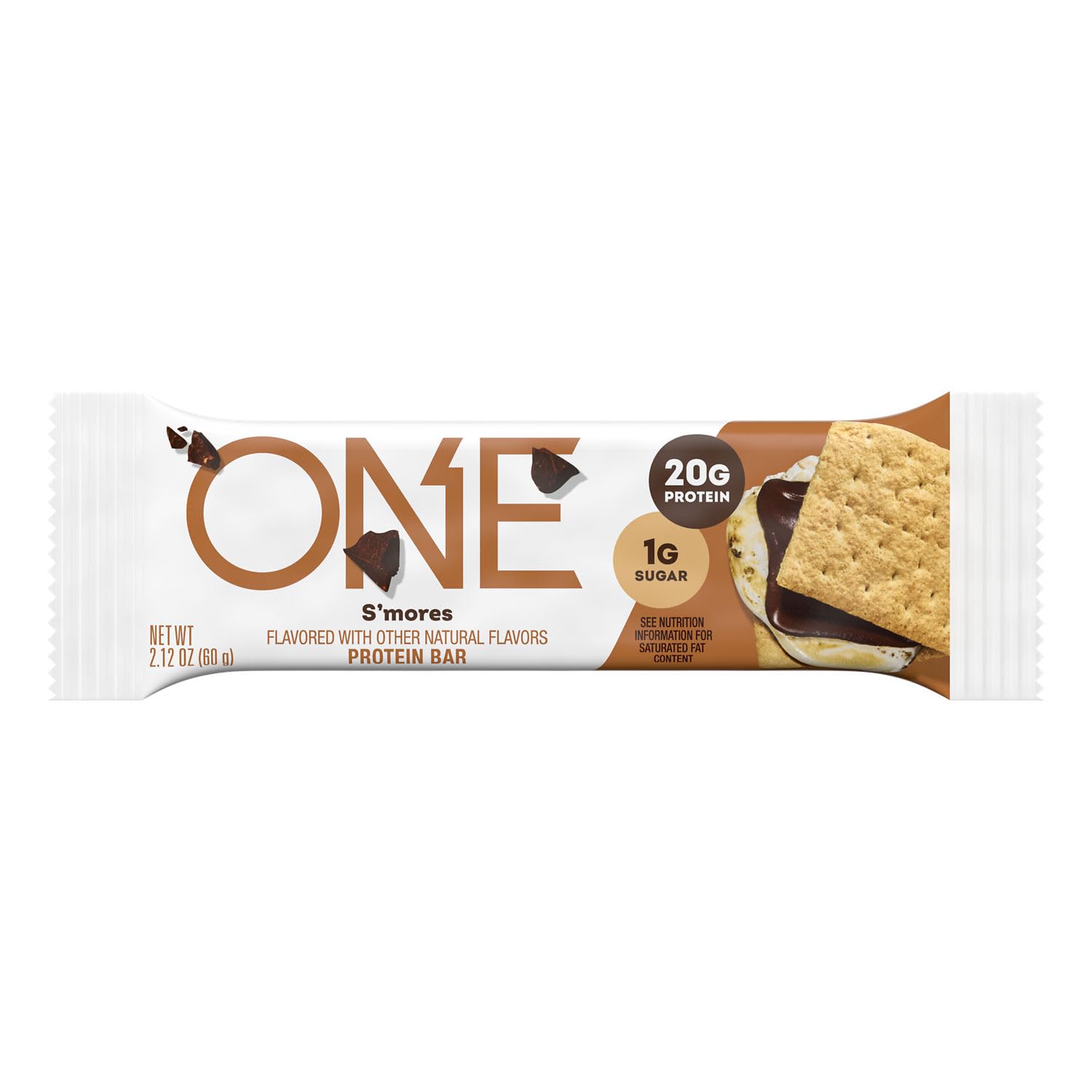 Cold-pack shipped ONE Smores bars to prevent melting in heat.
