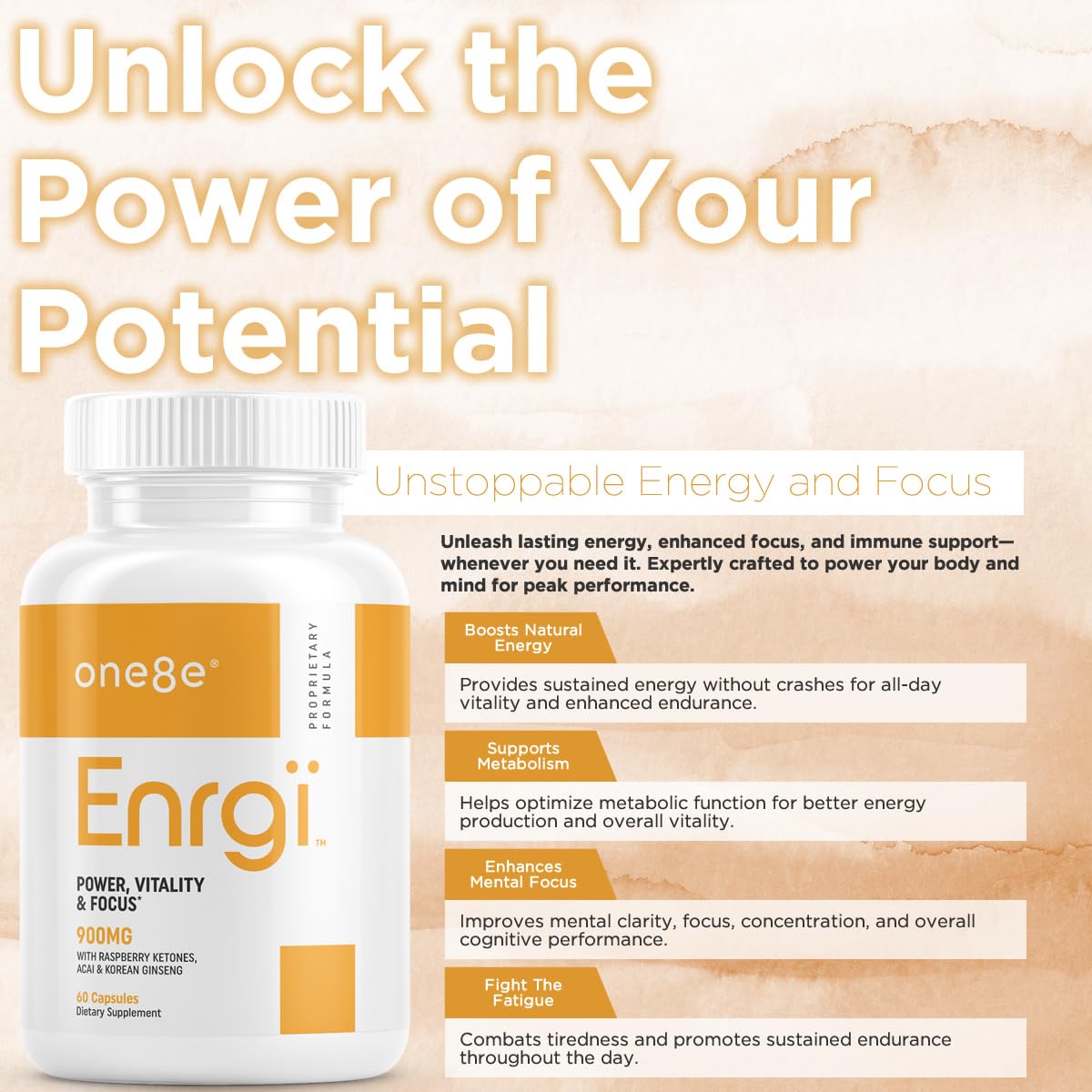 one8e-energy-glass-bottle-dispense shows spill-free dosing for busy mornings