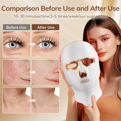 ONLUKY 120 LED beads close-up highlight deep-penetrating light for skin care.