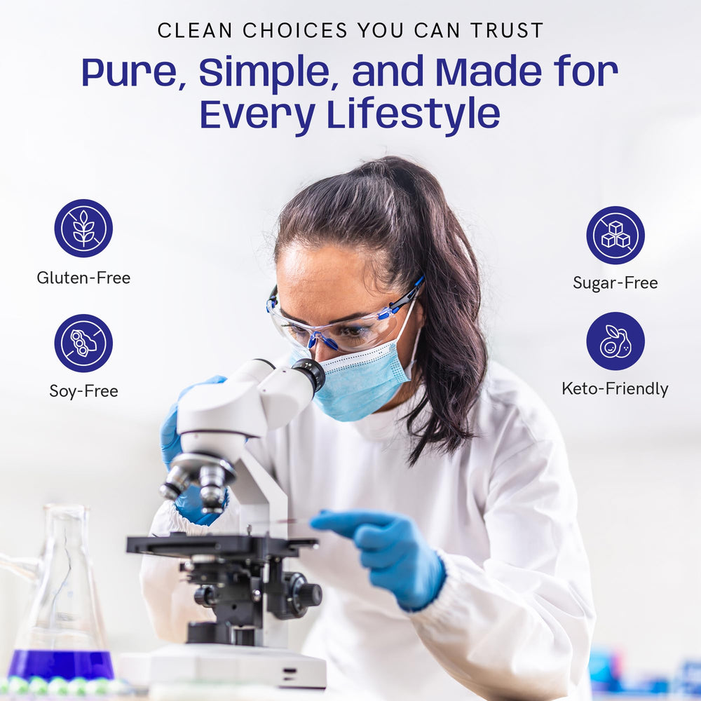 ONLY HUMAN H2 tablets are gluten-, sugar-, and soy-free for versatile diets.