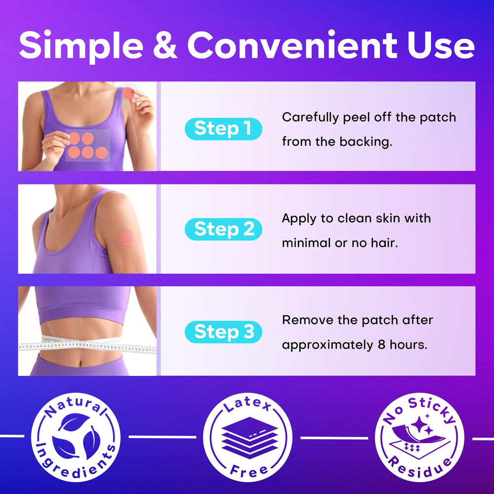 ONMORLO gentle removal leaves no sticky residue after wear.