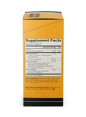 Close-up label showing Pineapple Punch flavor and caffeine-free cognitive support