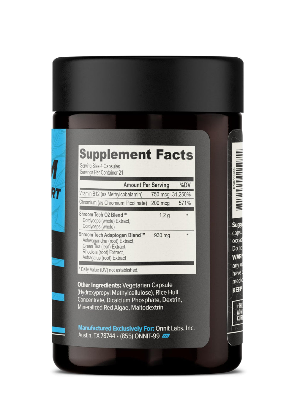 ONNIT Alpha Brain mental-focus bottle illustrating clearer thinking during tasks.