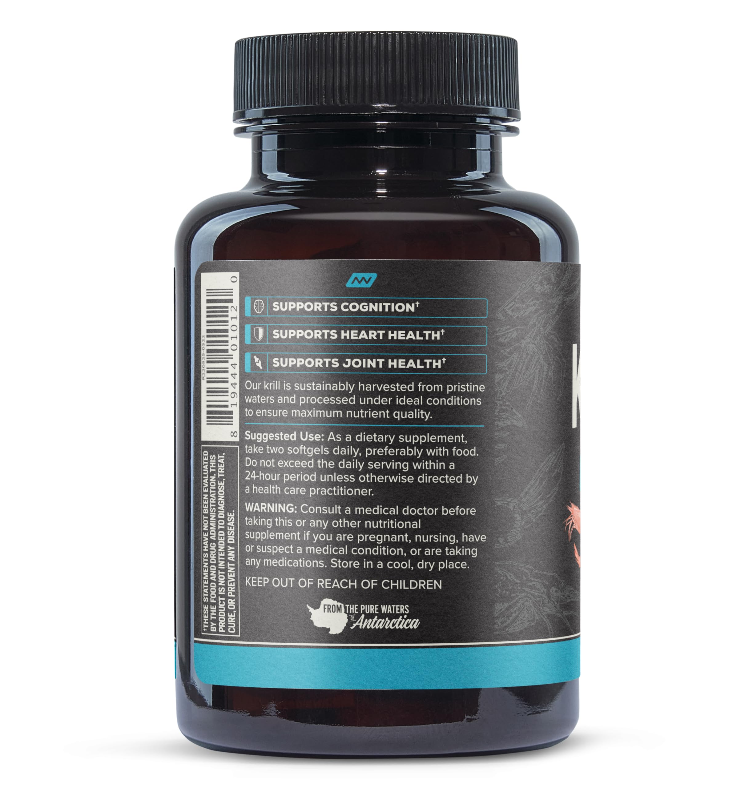 MSC certification logo on ONNIT Krill Oil signals sustainable sourcing
