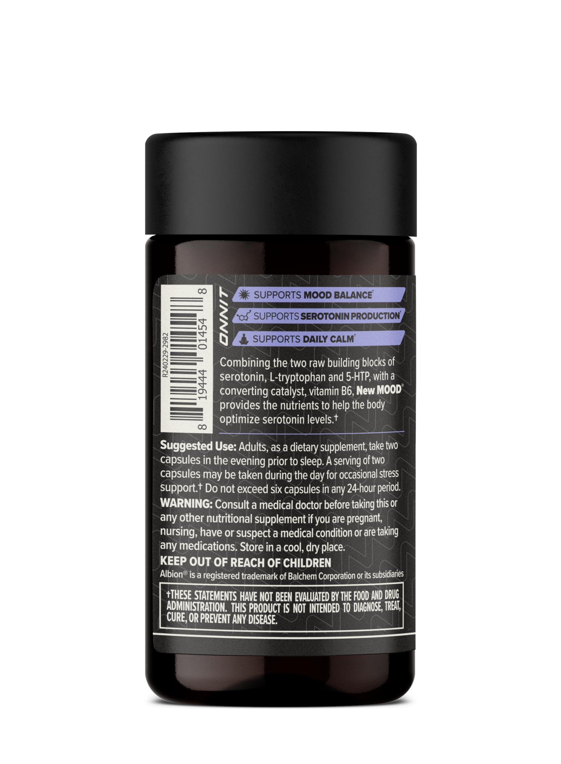 Two ONNIT bottles together in bundle packaging for daily use