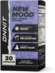 ONNIT New Mood capsules close-up show relaxational look