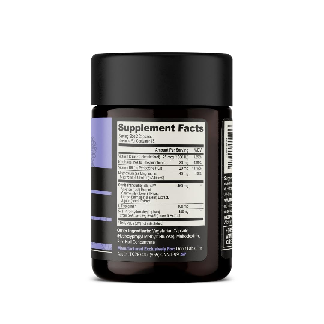 ONNIT New Mood label close-up highlights non-GMO transparency