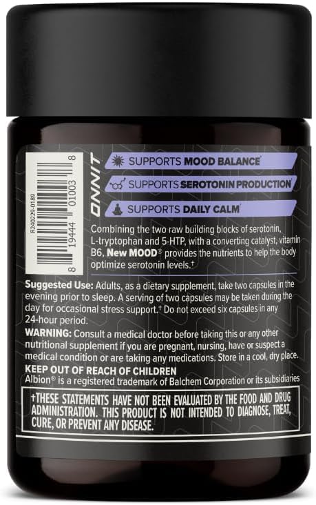 ONNIT New Mood nighttime routine with glass of water