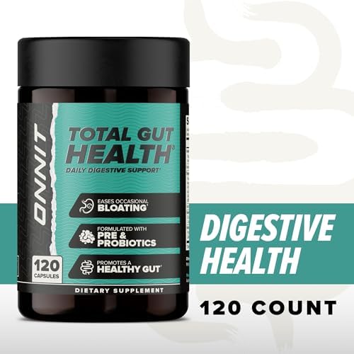 ONNIT probiotic capsules with prebiotics collage for gut balance