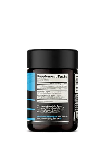 ONNIT Shroom Tech SPORT label close-up emphasizes cordyceps and adaptogens.