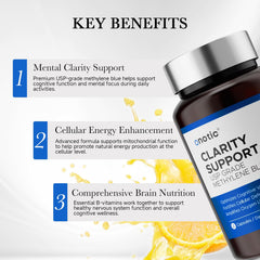 ONOTIC bottle packaging and label showcase a vitamin C and B vitamin synergy.
