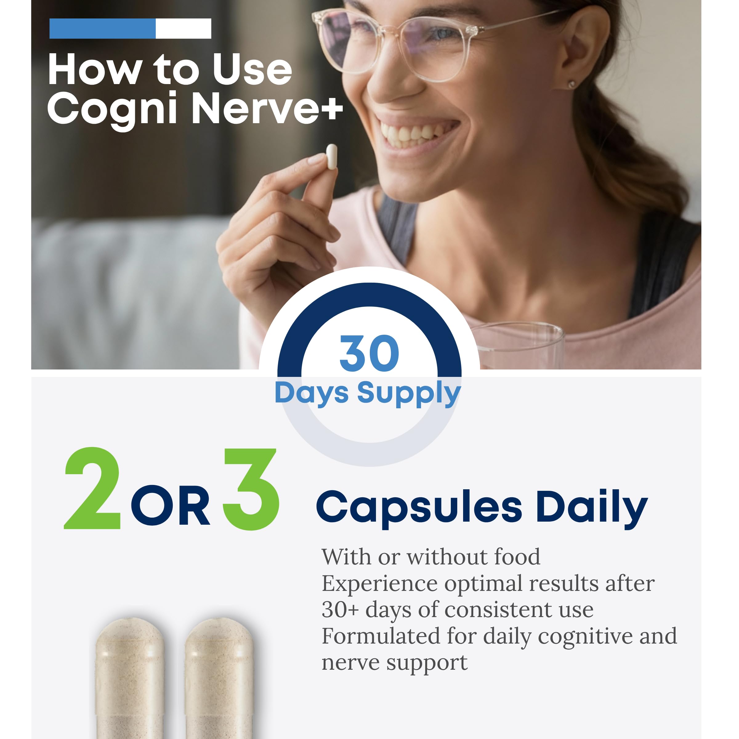 Simple daily-use routine with ONOTIC capsules for busy lifestyles.
