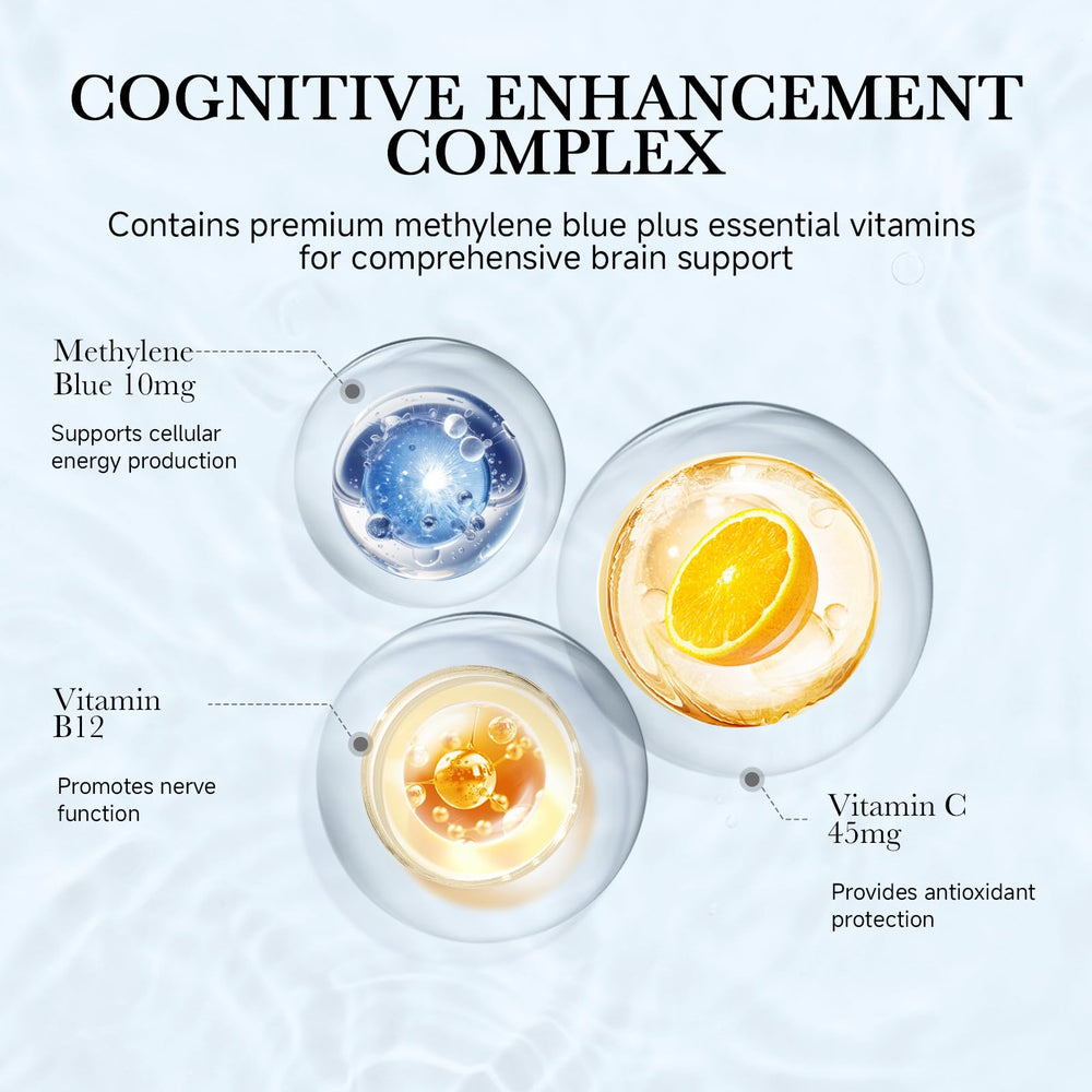ONOTIC methylene blue capsules close-up label highlights pharmaceutical-grade purity.