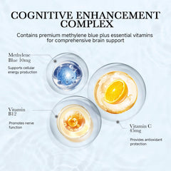ONOTIC methylene blue capsules close-up label highlights pharmaceutical-grade purity.