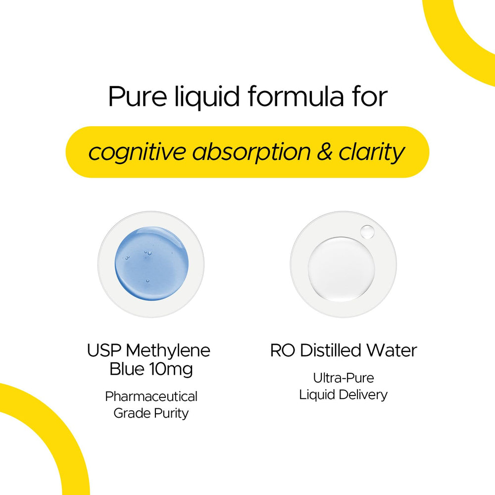 ONOTIC Methylene Blue Drops label close-up showing USP grade purity.