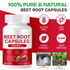 Onznoz Beetroot Powder Organic label shows non-GMO ingredients.