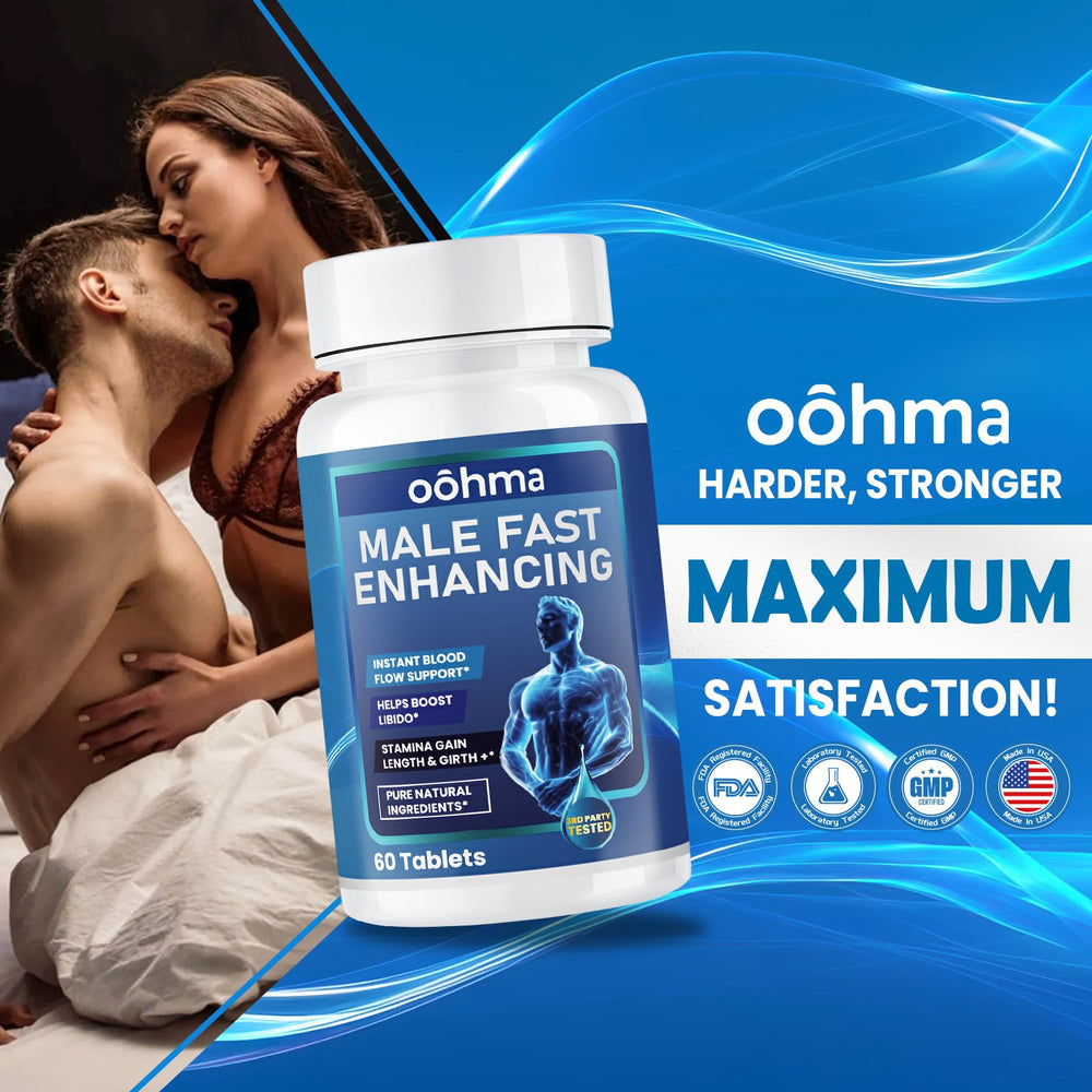Oohma packaging shot, sleek design suitable for discreet wellness.