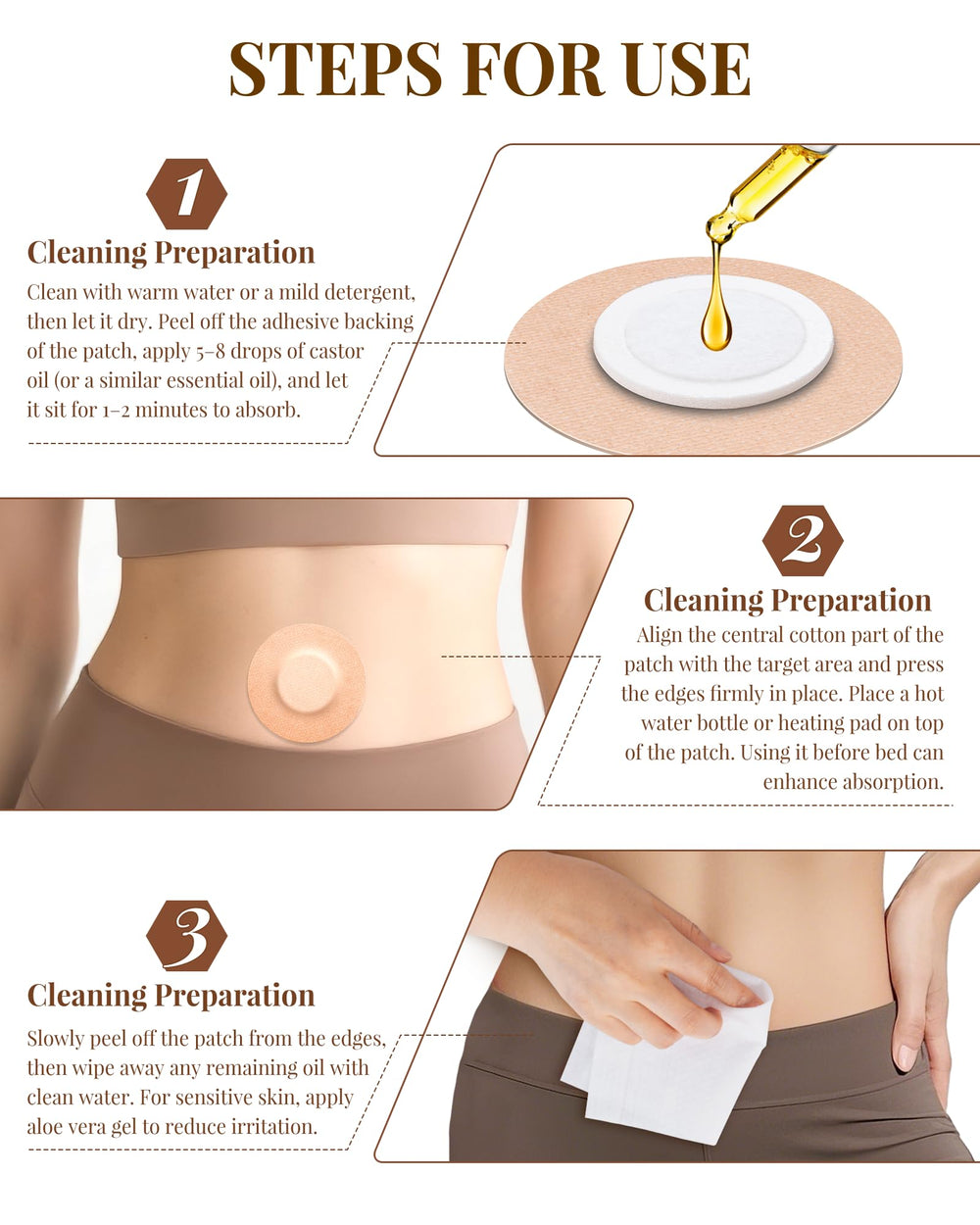 OPOX hypoallergenic adhesive minimizes irritation and shifts