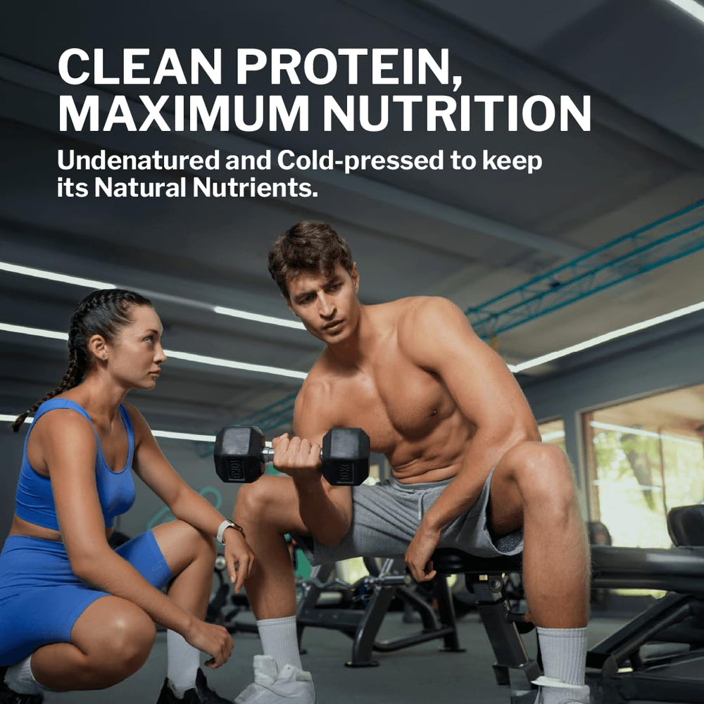 Opportuniteas vanilla whey measuring cup demonstrates convenient serving size.