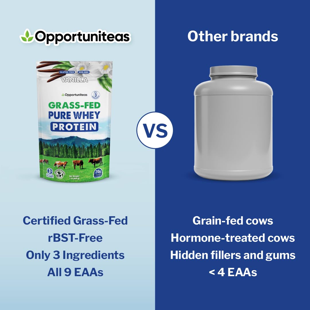 Opportuniteas vanilla whey shaker demonstrates quick, thorough blending.