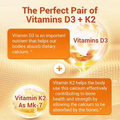 Closeup of Oppuland D3K2 softgels highlighting compact intake and potency.